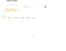 Tablet Screenshot of dotriver.eu